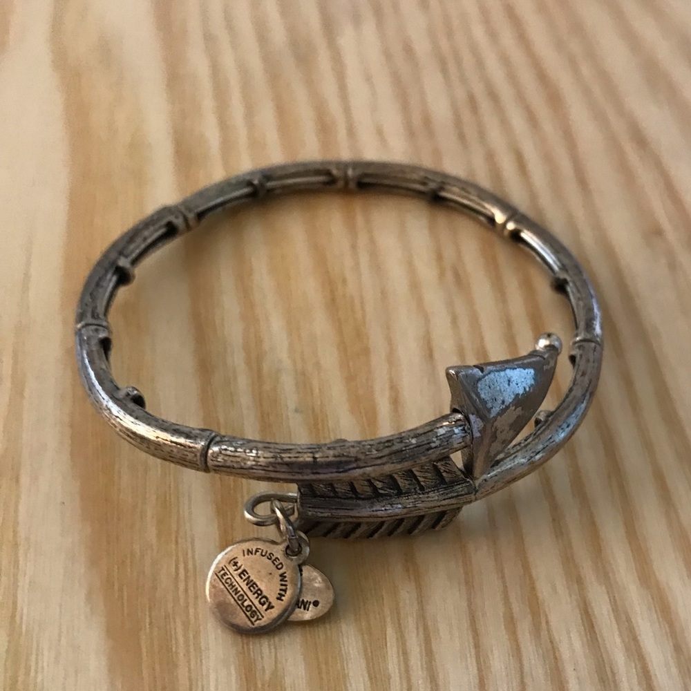 Alex and Ani Arrow Bangle Bracelet - Silver